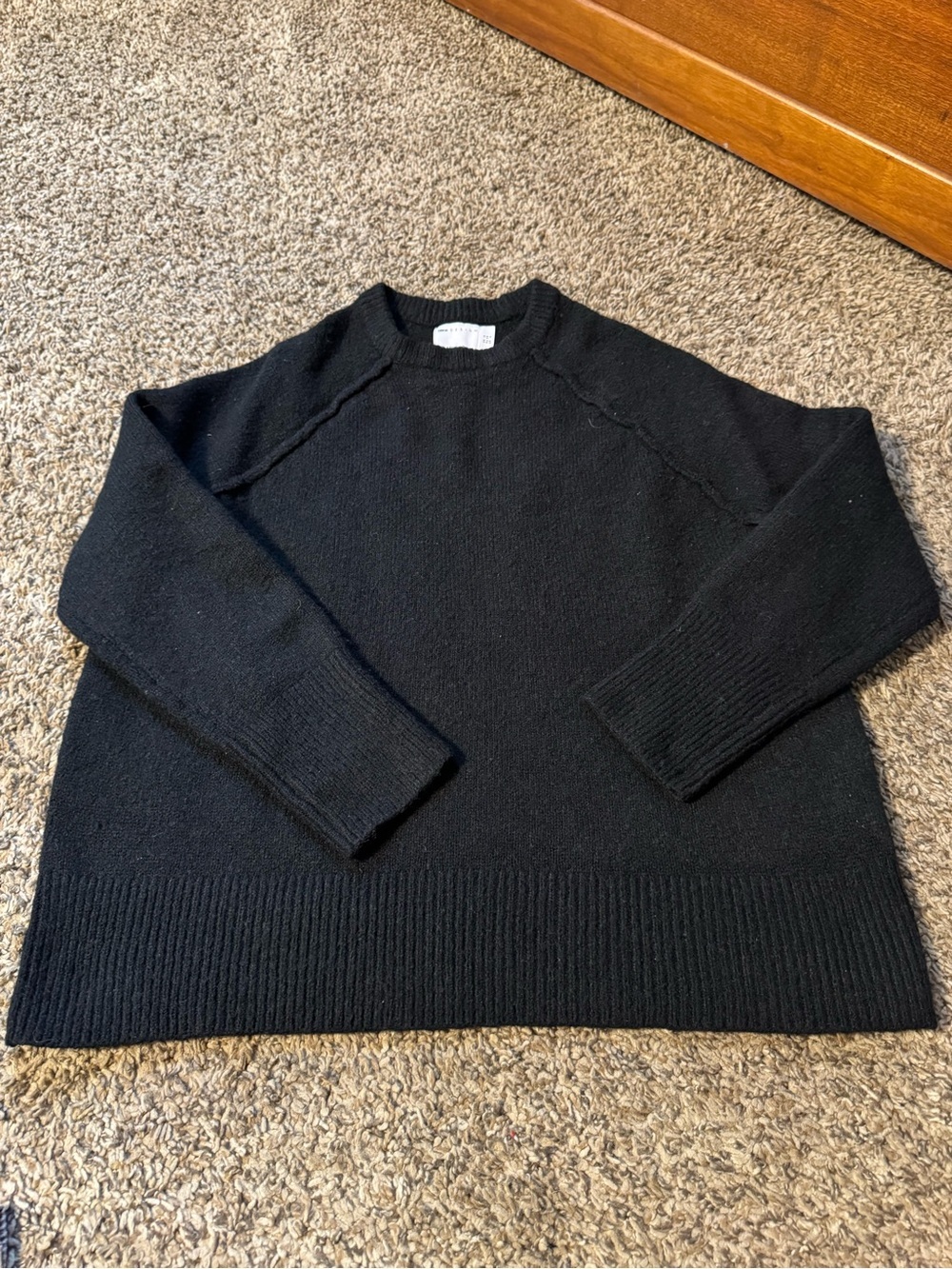 ASOS Black Crewneck Sweater